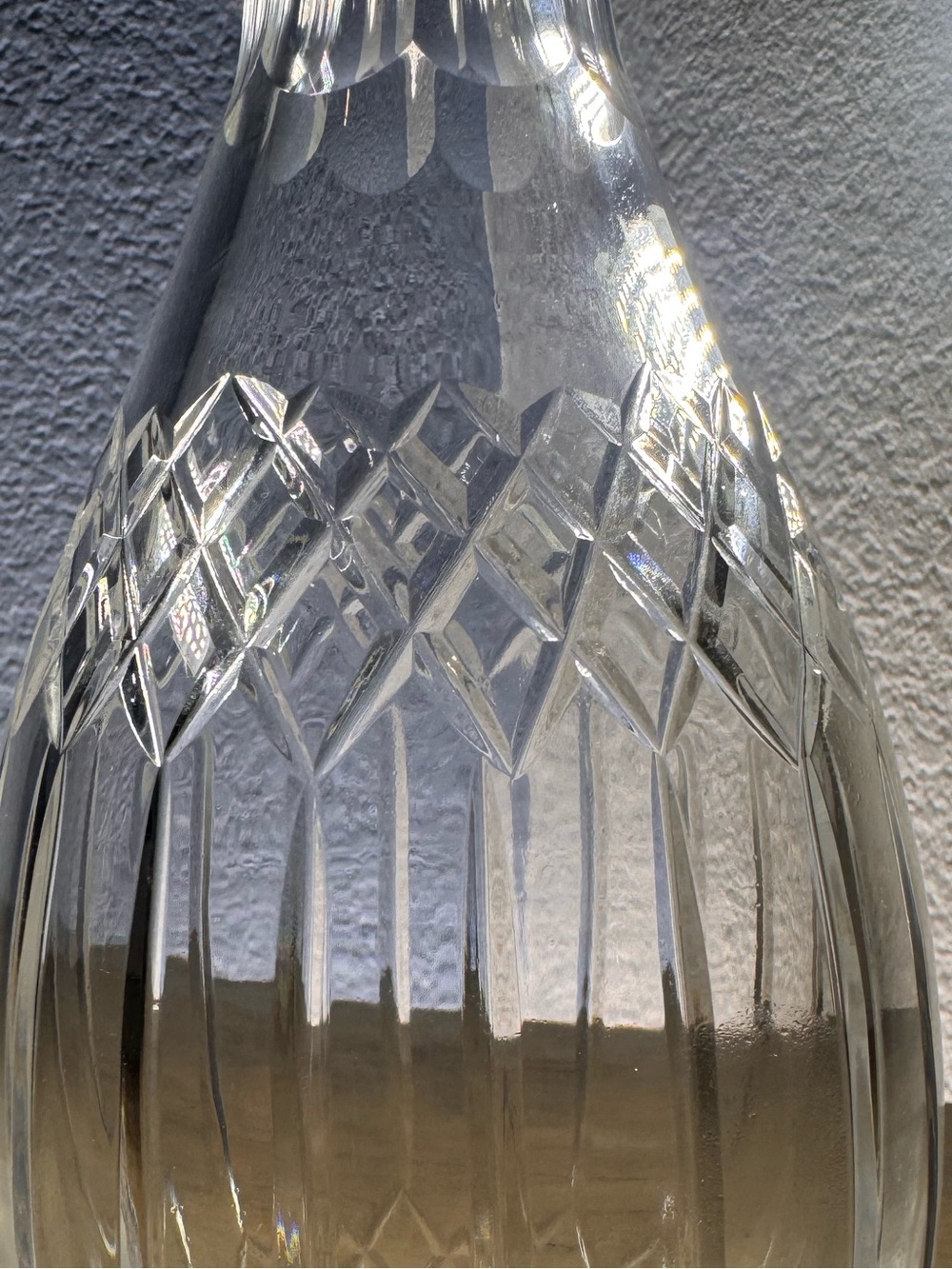 Wedgwood Galway Irish Crystal Decanter 14.5” Original Stopper Signed - Picture 5 of 8